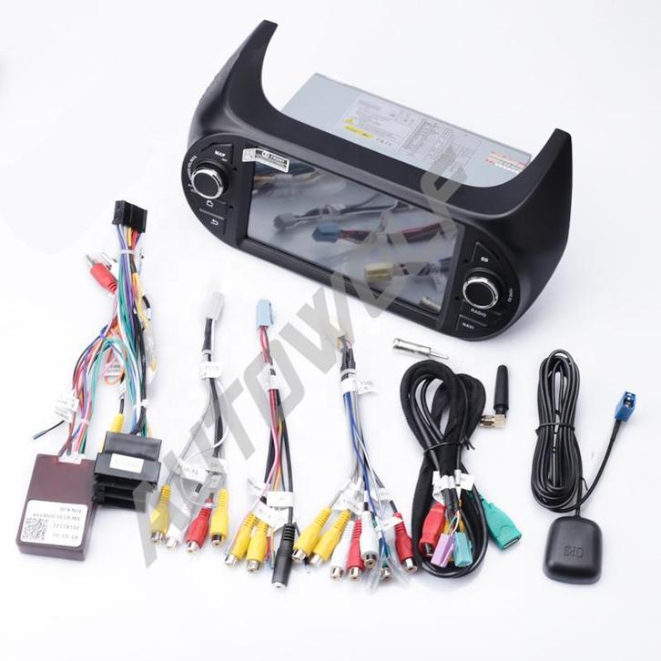 Navigatiesysteem voor Fiorino, Qubo, Bipper, Nemo - AUTOWOLF, Auto diversen, Autoradio's, Nieuw, Verzenden