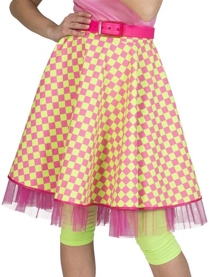 Rock n Roll Rok roze/groen, Kleding | Dames, Carnavalskleding en Feestkleding, Nieuw, Ophalen of Verzenden