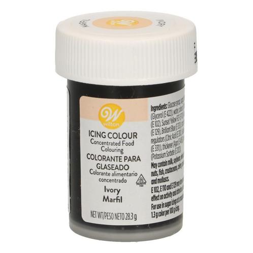 Wilton Kleurstof Gel Ivoor 28g, Hobby en Vrije tijd, Taarten en Cupcakes maken, Nieuw, Verzenden