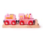 BigJigs houten trein 123 locomotief van €12,99 voor €9,09, Ophalen of Verzenden, Nieuw