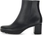 Gabor Enkellaarsjes zwart Leer - Dames - Maat 37, Kleding | Dames, Schoenen, Verzenden, Nieuw
