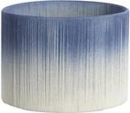 2dekans | Light & Living - kap - Tossa - blauw - textiel - Ø, Ophalen of Verzenden, Nieuw