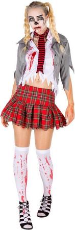 2dekans | dressforfun - vrouwenkostuum sexy zombie XL -, Ophalen of Verzenden, Zo goed als nieuw