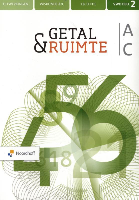 Getal amp Ruimte vwo AC uitwerkingen 2 9789001895884, Boeken, Studieboeken en Cursussen, Zo goed als nieuw, Verzenden