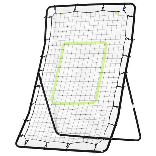 TRUUSK Kickback Rebounder Goal Rebound Muurnet, Staal+PE, 75, Verzamelen, Sportartikelen en Voetbal, Nieuw, Verzenden