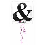 Ampersand helium ballon - Folie Ballonnen, Verzenden, Nieuw