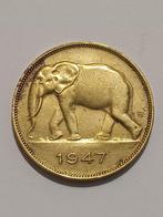 Belgisch-Congo. 5 Francs Lot of 5 coins  (Zonder