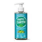 Happy Earth 100% Natuurlijke Handzeep Cedar Lime 300 ml, Nieuw, Verzenden