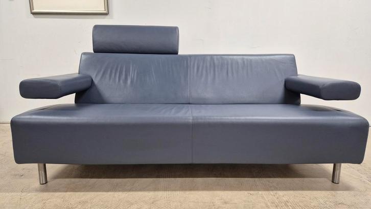 Prachtige leren Cloak pacific 3 zits top design bank, Huis en Inrichting, Banken | Bankstellen, 200 tot 250 cm, 75 tot 100 cm