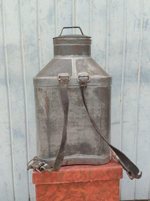 Bak - gegalvaniseerd metaal - 1910-1920 - Melkkan, Antiek en Kunst, Curiosa en Brocante