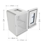 Mobiele Mini-Koelkast 2 in 1 - 15 Liter - Wit, Verzenden, Nieuw