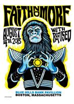 Posters - Poster Faith No More - Blue Hills Bank Pavillion, Verzenden, Zo goed als nieuw