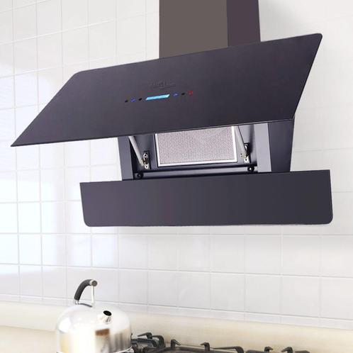 vidaXL Afzuigkap met aanraakscherm 900 mm zwart, Witgoed en Apparatuur, Afzuigkappen, Nieuw, Verzenden