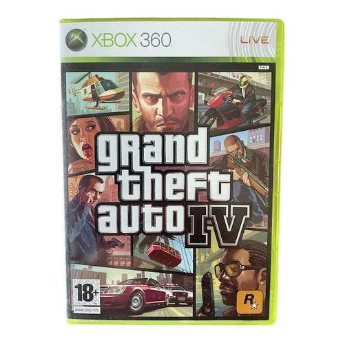 GTA 4 (Grand Theft Auto) (ENG COVER) (XBOX 360), Spelcomputers en Games, Games | Xbox 360, Verzenden