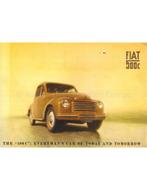 1949 FIAT 500C BROCHURE ENGELS (US), Nieuw, Author