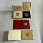 Vaticaan. Vatican, Lot 3 pieces of silver coins + 1 silver, Postzegels en Munten, Munten | Europa | Niet-Euromunten