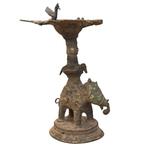 Bastar - Late 19th Century - Olielamp - Brons, Antiek en Kunst