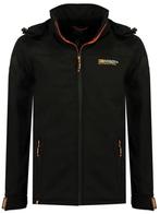 Geographical Norway Softshell Jas Heren Zwart Takeni, Verzenden, Nieuw, Zwart