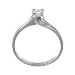 Ring - 18 karaat Witgoud - 0.25ct. tw. Diamant (Natuurlijk), Sieraden, Tassen en Uiterlijk, Ringen, Nieuw