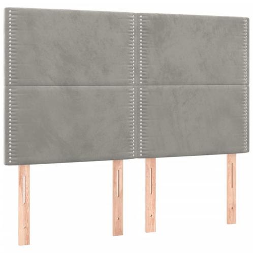 Verstelbaar Hoofdbord Grijs | OP = OP | Comfortabel!, Huis en Inrichting, Slaapkamer | Bedden, 140 cm, Verstelbaar, Grijs, Nieuw
