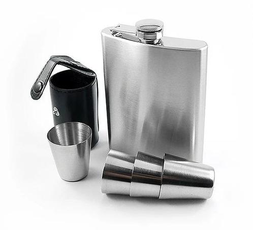 Heupflacon setje (207 ml), Hobby en Vrije tijd, Feestartikelen, Verzenden