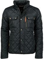 Geographical Norway Royal Club Winterjas Opstaande Kraag, Verzenden, Nieuw, Zwart