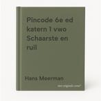 Pincode 6e ed katern 1 vwo Schaarste en ruil 9789001879242, Boeken, Schoolboeken, Verzenden, Gelezen, Hans Meerman