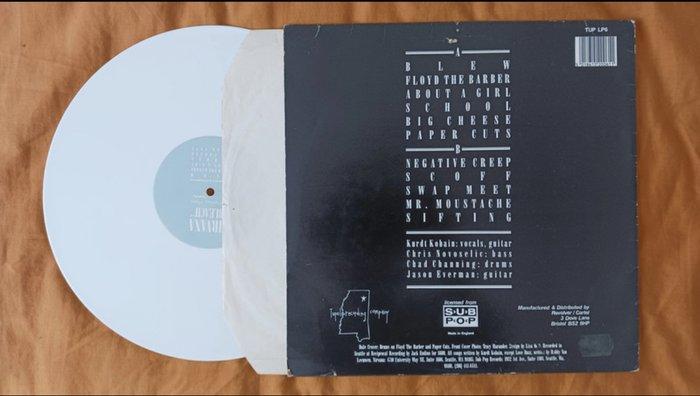 Nirvana - Bleach - White Vinyl - Vinylplaat - 1ste persing,, Cd's en Dvd's, Vinyl Singles