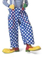 Clownsbroek Blauw/Wit Gestippeld, Ophalen of Verzenden, Nieuw