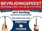 10% korting op ons hele assortiment! Muziekwinkel Joh.deHeer, Muziek en Instrumenten, Ophalen of Verzenden, Nieuw