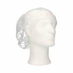 Douche Cap PE transparant 52 cm - 10 x 100 stuks, Verzenden
