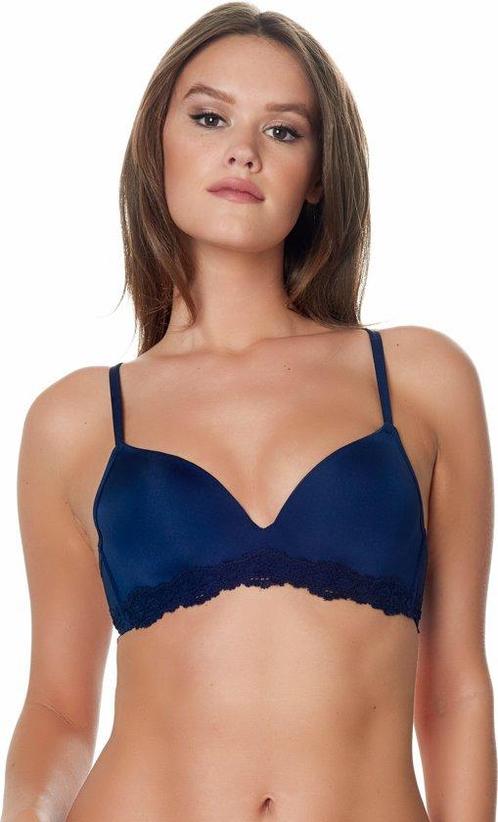 After Eden Lyonne Voorgevormde Beha - Donkerblauw - Maat D75, Kleding | Dames, Ondergoed en Lingerie, Verzenden