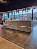 Nolte Showroom Keuken – Beton, greeploos incl. Apparatuur, Huis en Inrichting, Overige typen, Nieuw, Kunststof, Met kookeiland