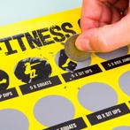 100 Day Fitness Challenge krasposter, Verzamelen, Posters, Verzenden, Nieuw
