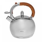 King hoff KH-3778 fluitketel gepolijst RVS zilver 3 Liter -, Witgoed en Apparatuur, Waterkokers, Ophalen of Verzenden, Nieuw