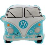 Sierkussen Volkswagen busje T1 lichtblauw - Surf adventure N, Huis en Inrichting, Ophalen of Verzenden, Nieuw, Blauw