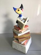 Goebel - Beeldje - Muziekdoosje “ Kat op stapel boeken “, Antiek en Kunst