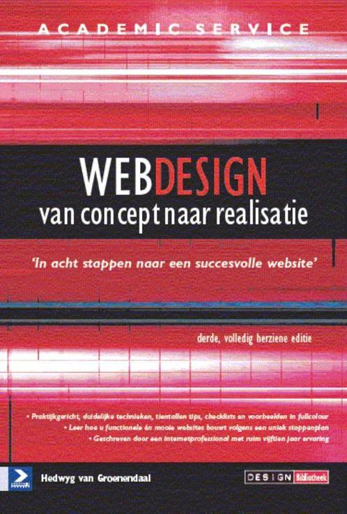 Webdesign 9789012581370, Boeken, Informatica en Computer, Zo goed als nieuw, Verzenden