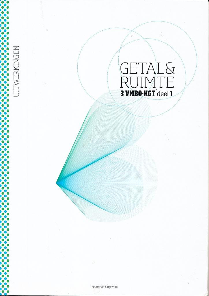 Getal en Ruimte 3 Uitwerkingen deel 1 10e editie VMBO-KGT, Boeken, Schoolboeken, Nieuw, Verzenden
