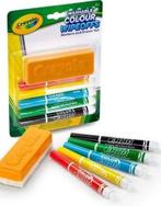 Crayola - Whiteboardset - 5 stiften en 1 wisser - Verpakking, Ophalen of Verzenden, Nieuw
