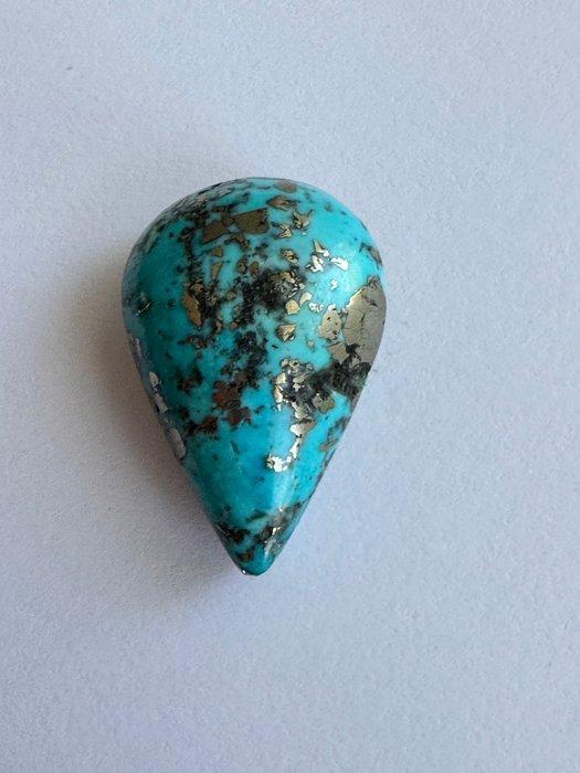 Turquoise Echte edelsteen! Topkleur Neishabour Turquoise, Verzamelen, Mineralen en Fossielen