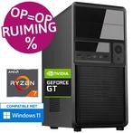 Ryzen 7 - GT 610 - 16GB - 480GB SSD - WiFi - Desktop PC, Nieuw