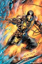 Poster Mortal Kombat Scorpion 61x91,5cm, Verzenden, Nieuw, A1 t/m A3