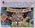 Pentekening Amerika - House energy week (lijst optie), Verzenden