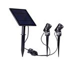 Set van 2 solar tuinspots Kos | IP65 | 2700K warm wit, Tuin en Terras, Verzenden, Minder dan 50 watt, Nieuw, Netvoeding