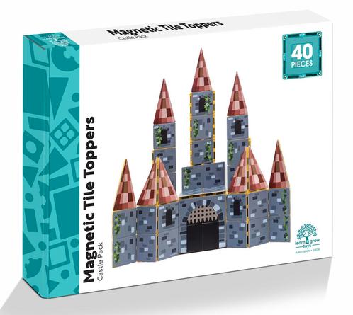 Learn And Grow - Magnetisch constructiespeelgoed Toppers, Kinderen en Baby's, Speelgoed | Overig