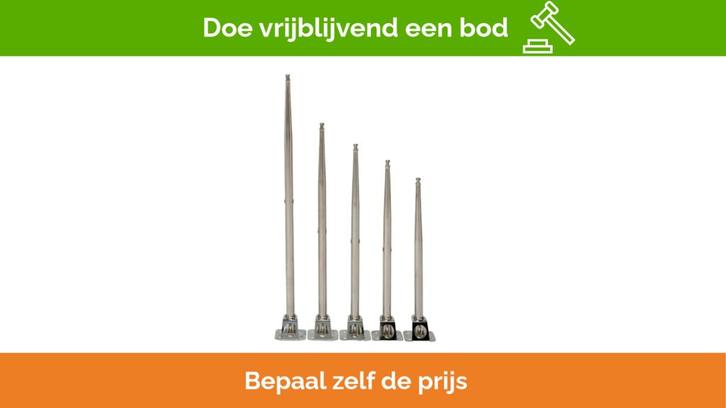Bieden: Vetus scepter pole stanchion stainless, Watersport en Boten, Zeilen en Zeiltoebehoren, Overige typen, Nieuw, Ophalen of Verzenden