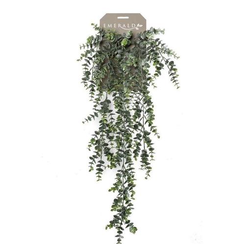 Kunstplant groene Eucalyptus hangplant/tak 75 cm - Overige.., Huis en Inrichting, Kamerplanten, Ophalen of Verzenden