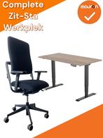 Complete Zit-Sta Werkplek - Zelf samenstellen, Werkplek, Ophalen of Verzenden, Gebruikt, Bureau