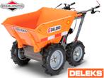 DELEKS® MD-400BS Minitransporter Motor kruiwagen Minidumper, Nieuw, Ophalen of Verzenden, DELEKS